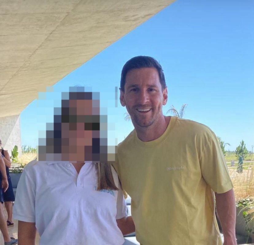 Messi en el “mini Caribe” de Funes: Lionel conoció Vida Lagoon y sorprendió a los vecinos del barrio top